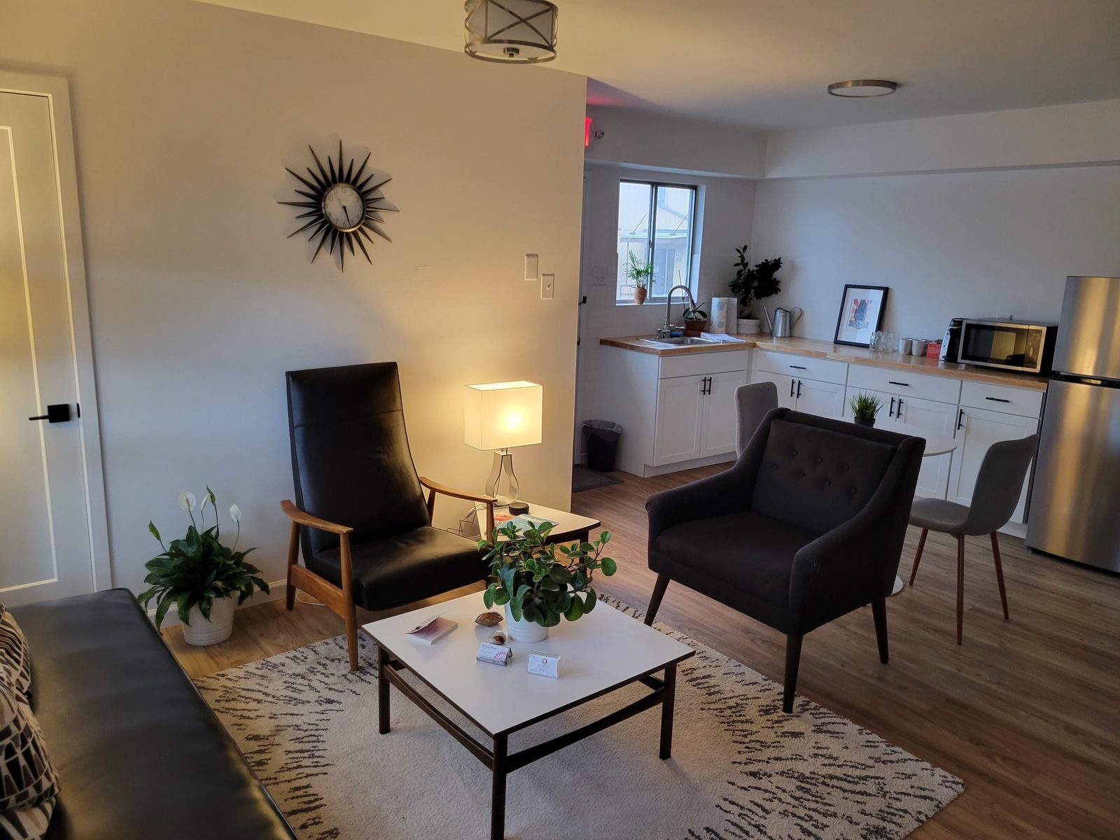 The waiting room